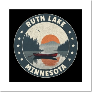 Ruth Lake Minnesota Sunset Posters and Art